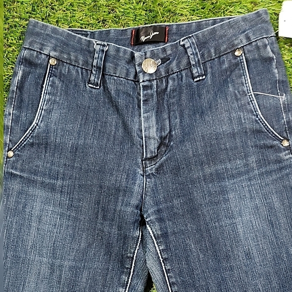 Vintage Y2K Womens Bell Bottom Flair Jeans. Vintage Denim 90s - Picture 4 of 11